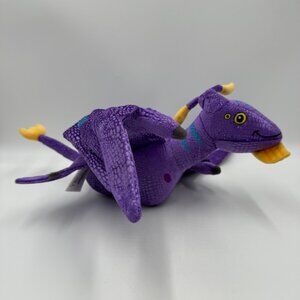 Disney Parks Pandora the World of Avatar Banshee Purple Dragon Plush Doll 18"